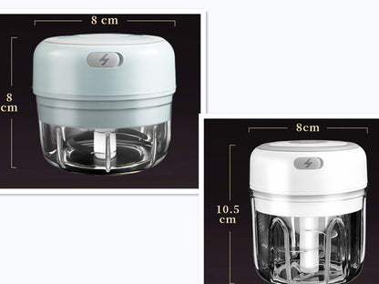 Mini Electric Garlic Chopper – Fast & Effortless Food Prep