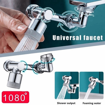Swivel Universal Extension Bubbler – 1080° Rotating Faucet Head