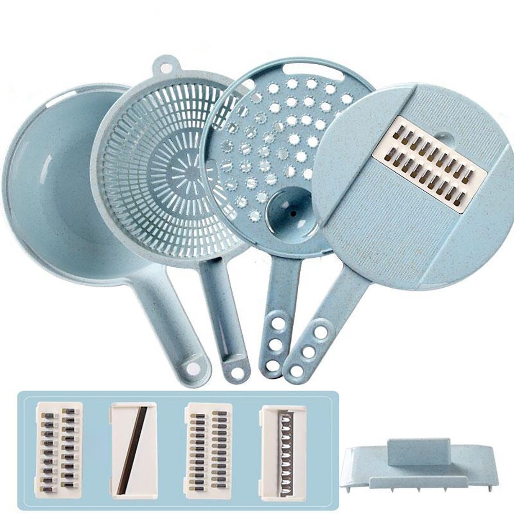 8-in-1 Mandoline Slicer & Vegetable Cutter – Multifunctional Kitchen Tool