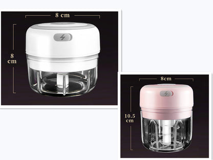 Mini Electric Garlic Chopper – Fast & Effortless Food Prep