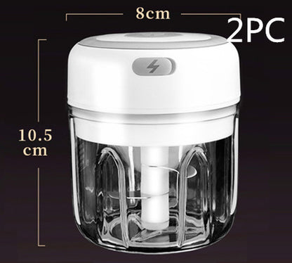 Mini Electric Garlic Chopper – Fast & Effortless Food Prep